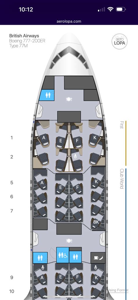 aircraft b77w seat map|Iba pa.